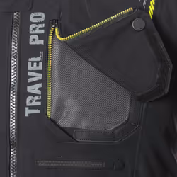 Büse Travel Pro Blouson textile de moto, noir-gris-jaune, taille 48 pour Hommes - Vue supplémentaire 5