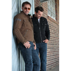 Büse Blackpool Veste textile de moto, noir, taille 48 pour Hommes
