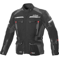 Büse Highland 2 Veste textile de moto, noir-gris, taille 28 pour Hommes