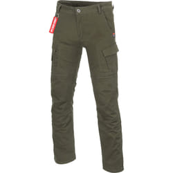 Büse Fargo Pantalon textile moto, vert, taille 60 pour Hommes
