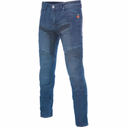Büse Dayton Jeans moto, bleu, taille 36 pour Hommes