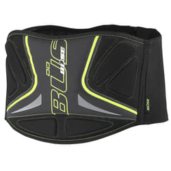 Büse Ultimate Ceinture de reins, noir-jaune, taille 4XL pour Hommes