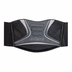 Büse Curve Ceinture de reins, noir-jaune, taille 4XL pour Hommes