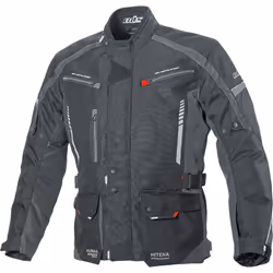 Büse Torino II Veste textile de moto, noir-gris, taille 32 pour Hommes