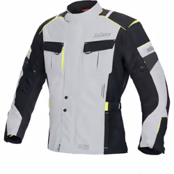 Büse Breno Pro Veste textile de moto, noir-gris, taille 2XL pour Hommes