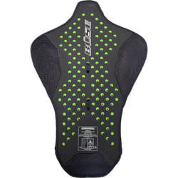 Büse Breeze Protecteur dorsal, noir-vert, taille L pour Hommes