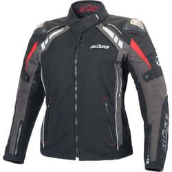 Büse B.Racing Pro Veste textile de moto pour dames, noir-gris, taille 48 pour Femmes