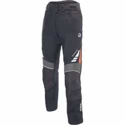 Büse B. Racing Pro Pantalon textile de moto imperméable à l’eau pour dames, noir-gris, taille 42 pour Femmes