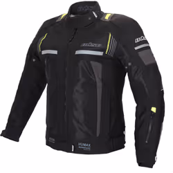 Büse Livorno Veste textile de moto pour dames, noir, taille 36 pour Femmes