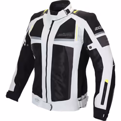 Büse Livorno Veste textile de moto pour dames, noir, taille 38 pour Femmes