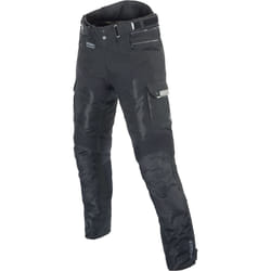Büse Livorno Pantalon textile de moto, noir, taille S pour Hommes