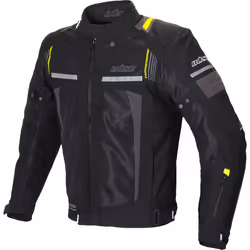 Büse Livorno Veste textile de moto, noir, taille M pour Hommes