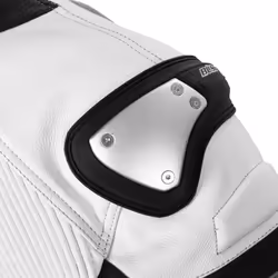 Büse Track Deux pièces dames costume en cuir de moto, noir-blanc, taille 38 pour Femmes