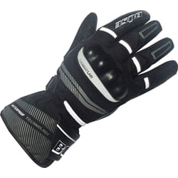 Büse Brandon Gants de moto imperméables, noir-blanc, taille L pour Hommes
