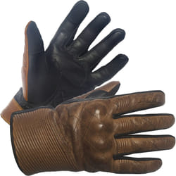 Büse Drifter Gants de moto, brun, taille L pour Hommes