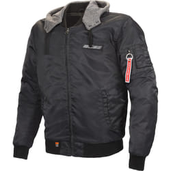 Büse Rexford Veste textile de moto, noir-gris, taille 48 pour Hommes