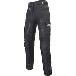 Büse Livorno Ladies Pantalon textile de moto pour dames, noir, taille 46 pour Femmes