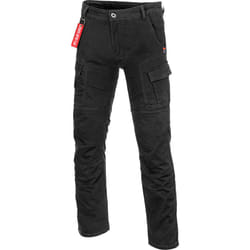 Büse Fargo Pantalon textile de moto pour dames, noir, taille 42 pour Femmes