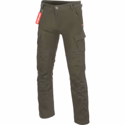 Büse Fargo Pantalon textile de moto pour dames, vert, taille 34 pour Femmes
