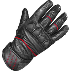Büse Flash gants de moto perforÃ©s, noir-rouge, taille L pour Hommes