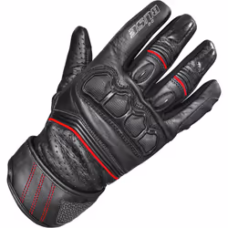 Büse Flash gants de moto perforÃ©s, noir-rouge, taille L pour Hommes