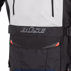 Büse Monterey veste textile de moto imperméable, gris, taille 52 pour Hommes - Vue supplémentaire 4