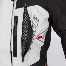 Büse Monterey veste textile de moto imperméable, gris, taille 52 pour Hommes - Vue supplémentaire 6