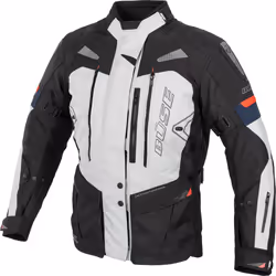 Büse Monterey imperméable à l’eau dames moto textile veste, gris, taille 42 pour Femmes