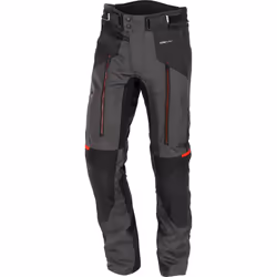 Büse Monterey Pantalon textile de moto imperméable à l’eau pour dames, noir-gris, taille 38 pour Femmes