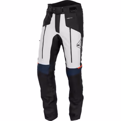 Büse Monterey Pantalon textile de moto imperméable à l’eau pour dames, gris, taille 42 pour Femmes
