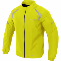 Büse Breeze Veste de pluie moto, jaune, taille S pour Hommes