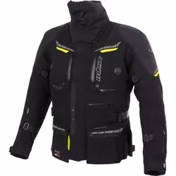 Büse Storm Blouson textile de moto imperméable, noir, taille 58 pour Hommes