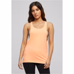 Urban Classics TB462-00354-0046, Débardeur, Adulte, Femelle, Orange, Monochromatique, M