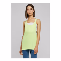 Urban Classics TB462-00162-0042, Débardeur, Adulte, Femelle, Jaune, Monochromatique, L