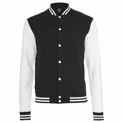 Veste Urban Classic 2-tone college sweat basic - Vue supplémentaire 4