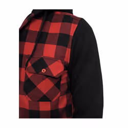 Chemise Urban Classic hooded ed flanell sweat leeve