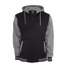 Sweatshirt à capuche Urban Classic 2-tone zip