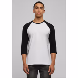 T-shirt Urban Classic contrat 3/4 leeve raglan