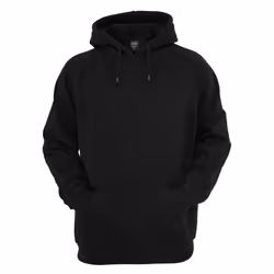 Urban Classics Blank Hoody, Adulte, Mâle, Sweat à capuche, Noir, M, SML