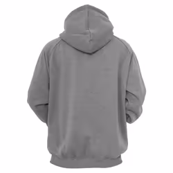 Sweatshirt à capuche grandes tailles Urban Classic zip coton