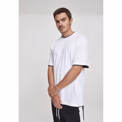Urban Classics TB029A Tee-shirt Encolure torsadée Manche courte Coton