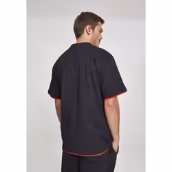 Urban Classics Contrast Tall Tee Tee-shirt Encolure torsadée Manche courte Coton - Vue supplémentaire 5