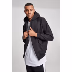 Sweatshirt à capuche grandes tailles Urban Classic zip Basic