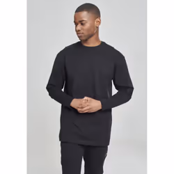 Urban Classics Tall Tee L/S Tee-shirt Encolure torsadée Manches longues Coton, Viscose - Vue supplémentaire 3