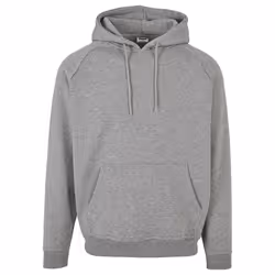Urban Classics TB014-00111-0051, Adulte, Mâle, Sweat à capuche, Gris, Col bénitier, Manches longues