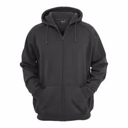 Urban Classics Zip Hoody, Adulte, Mâle, Sweat à capuche, Charbon de bois, S, SML