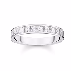 Anneaux en argent pour femme - THOMAS SABO TR2358-051 - Oxyde de zirconium blanc