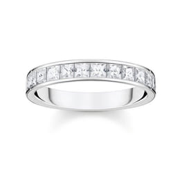 Anneaux en argent pour femme - THOMAS SABO TR2358-051 - Oxyde de zirconium blanc