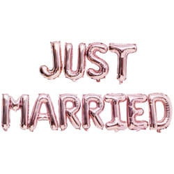 Rico Design Folienballon-set Just Married Ballon-jouet