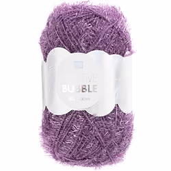 Rico Design Creative Bubble, Artisanat, Violet, Polyester, 90 m, 50 g, Lavage couleur (60°C)